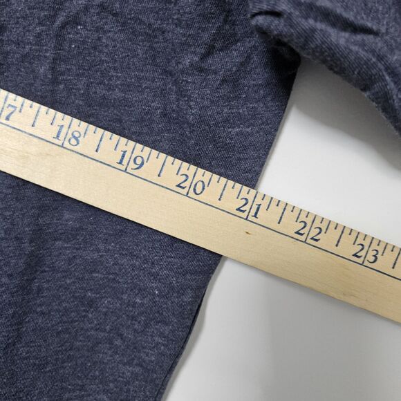 NWT EDDIE BAUER Shirt Men's Med Blue Long Sleeve Crewneck Tee Outdoors Hiking - Picture 5 of 6